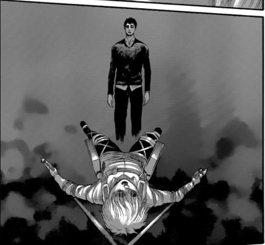 进击的巨人135话，历代九大巨人登场，三笠开启战神模式