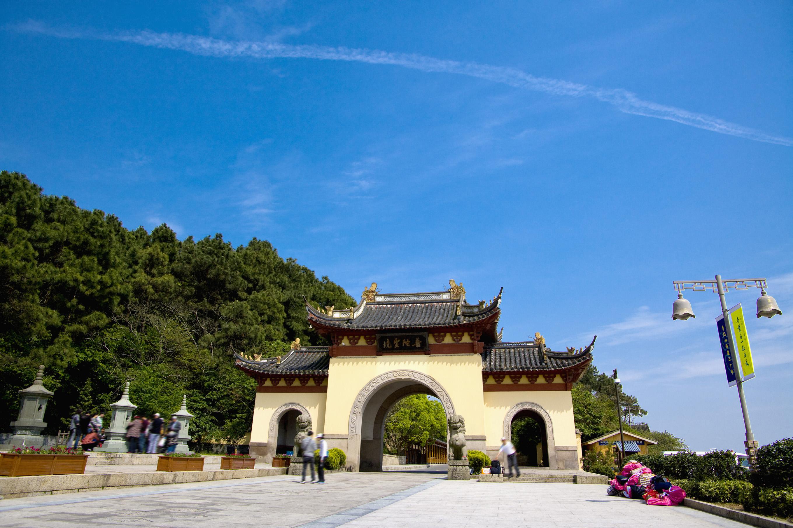 普陀山参拜旅游攻略,普陀山旅游攻略观音