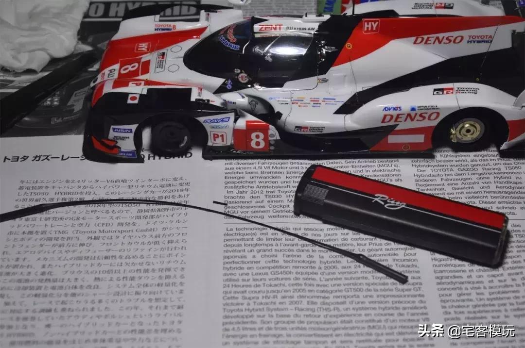 田宫模型本田s2000拼装全过程,模型田宫