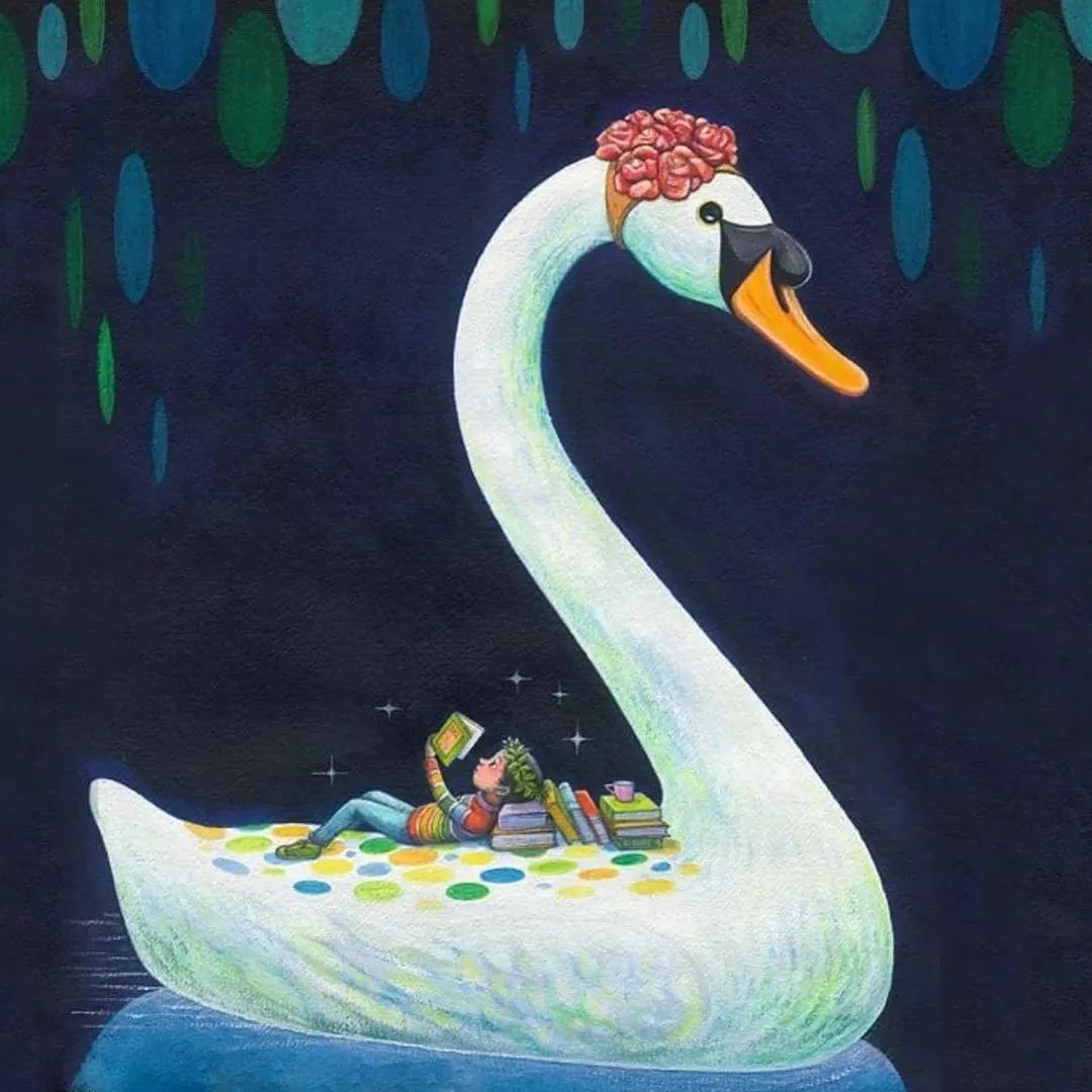 幾米让我们一起做片刻的美梦吧