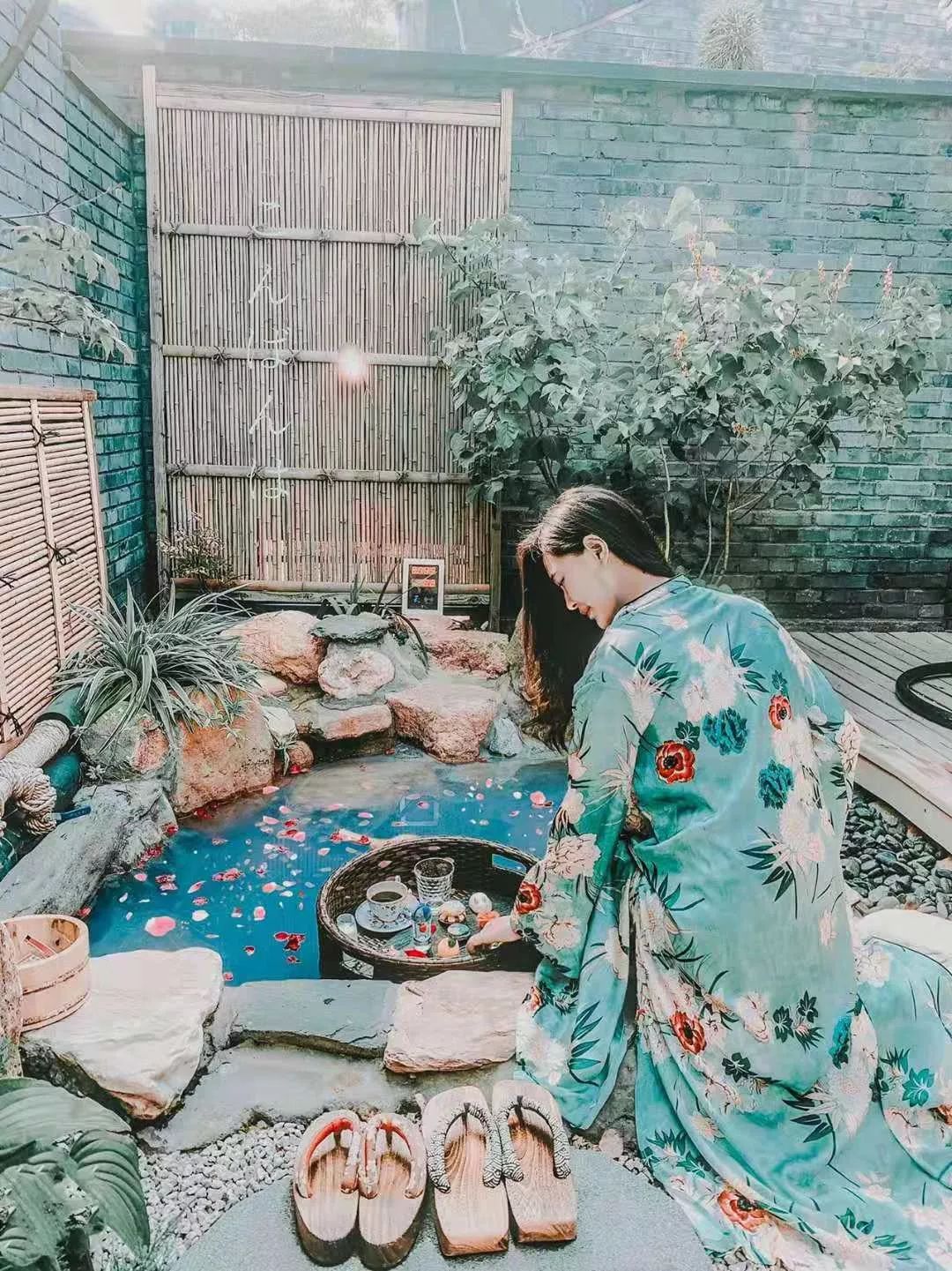 北京私汤温泉民宿攻略,北京温泉民宿小院4人