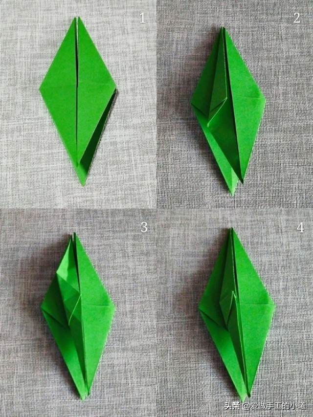 手工折纸简单又漂亮玫瑰花戒指,7-10岁折纸玫瑰花简单又好看