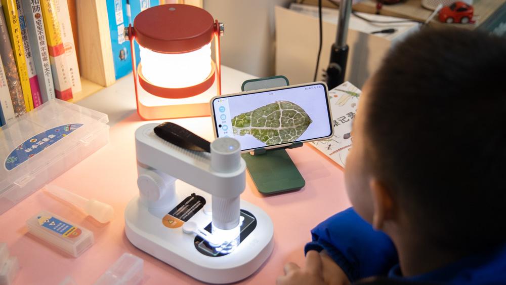 当当狸智能显微镜儿童便携式,当当狸智能显微镜测试