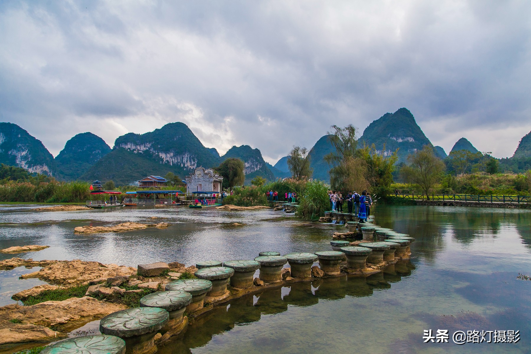 广西鹅泉太美了,靖西的鹅泉和德天瀑布哪个值得去