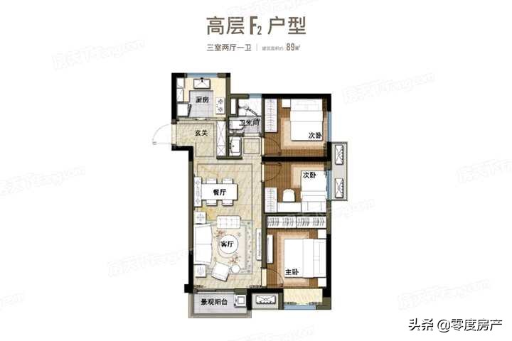 郑州主城区小三房推荐,郑州惠济区的房子值得投资吗