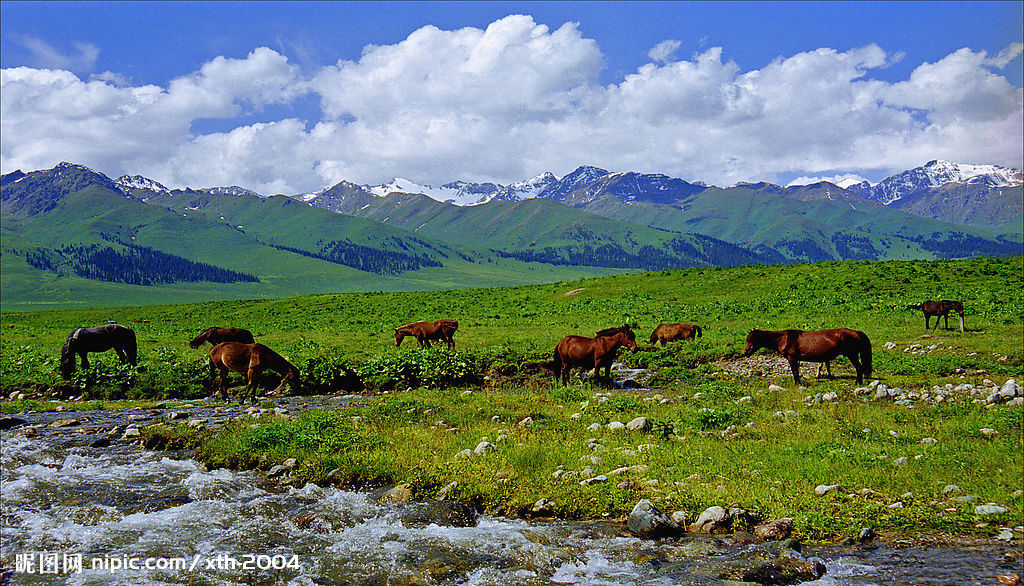 最美十大雪山航拍,最美天山奇峰风景视频