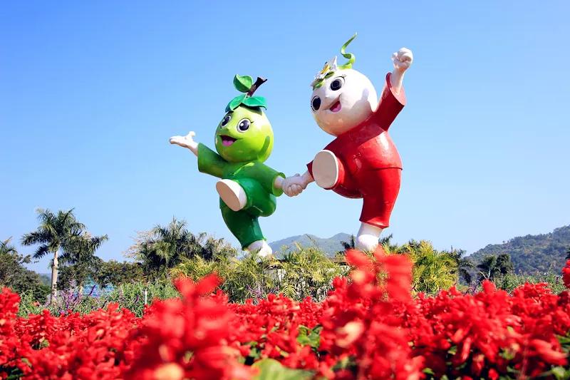 东南花都花博园全新升级鹿岛公园,东南花都花博园导览图