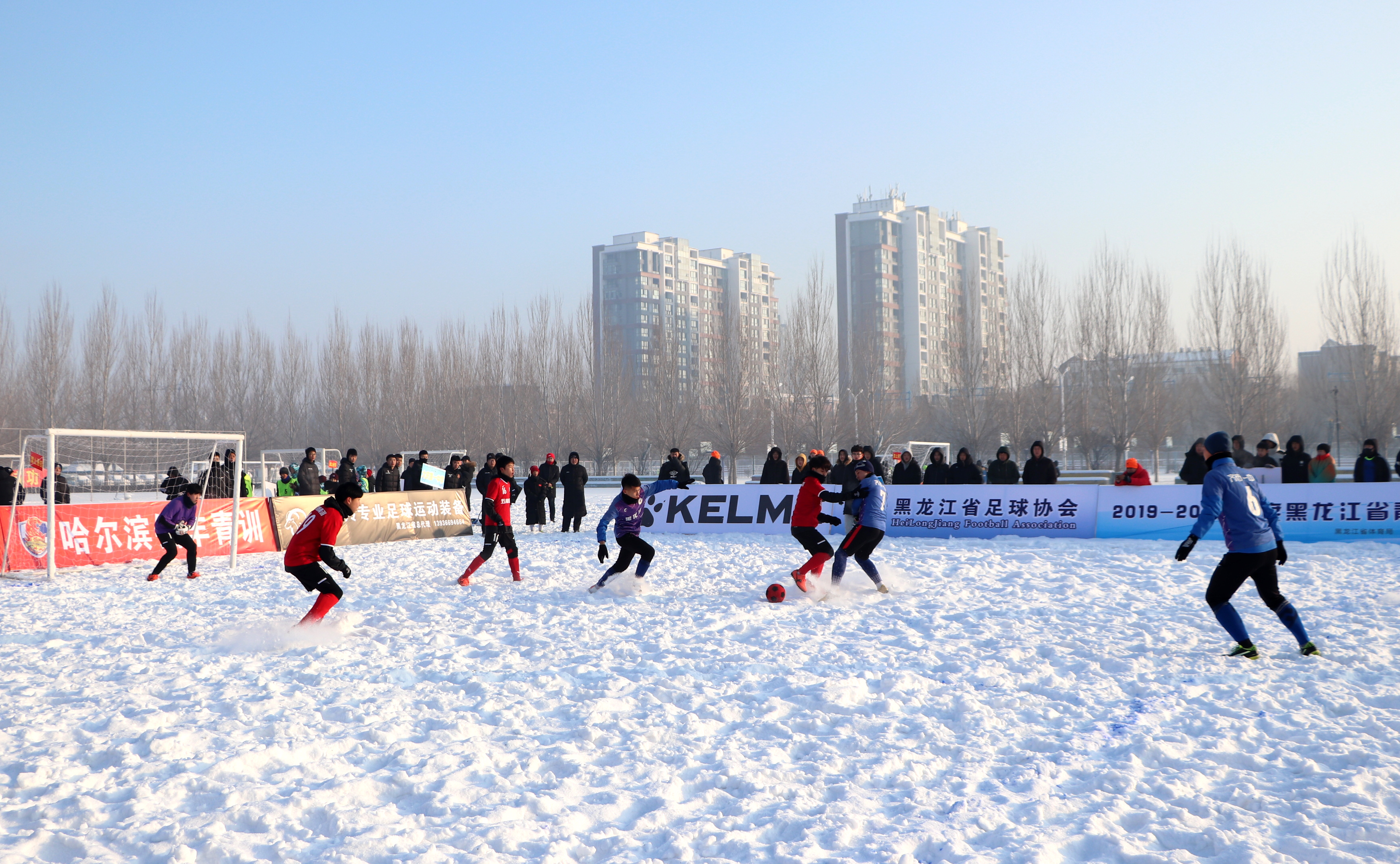 黑龙江省雪地杯足球落下帷幕,2019年哈尔滨雪地足球比赛