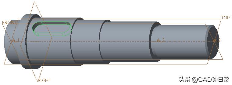 proe阶梯轴,creoproe阶梯轴怎么设计