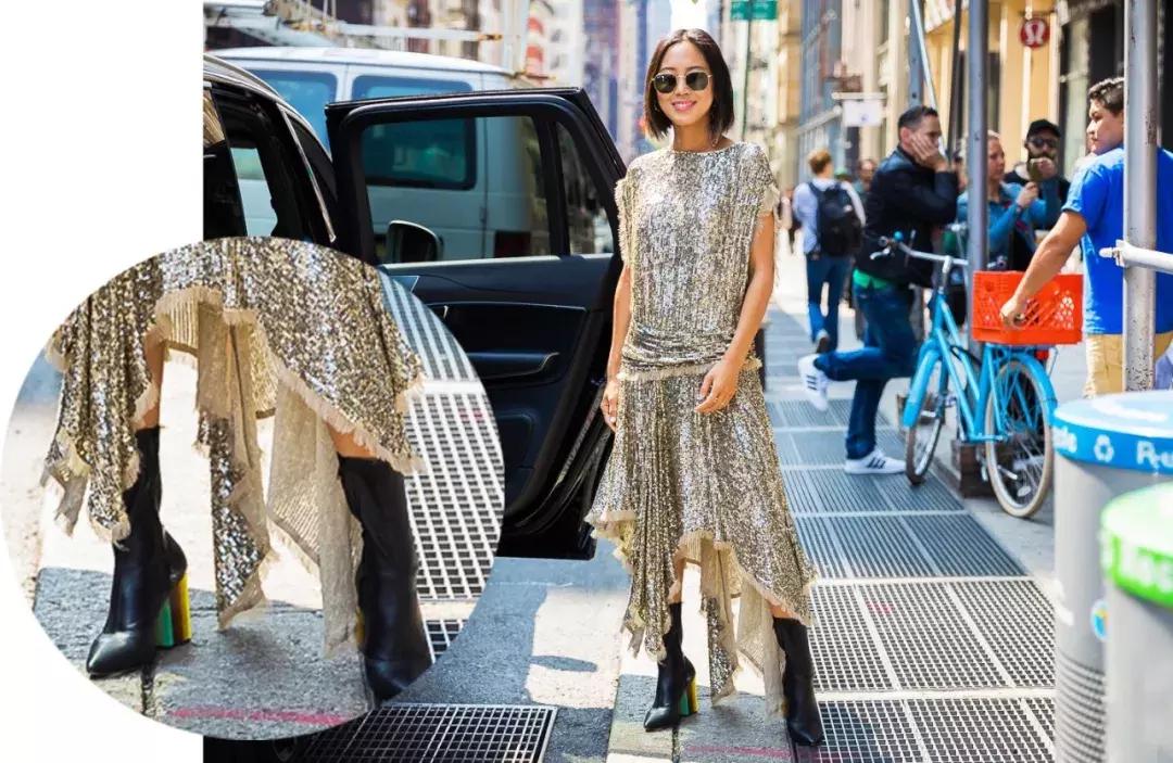 英伦袜靴穿搭裙子,袜靴穿搭新款