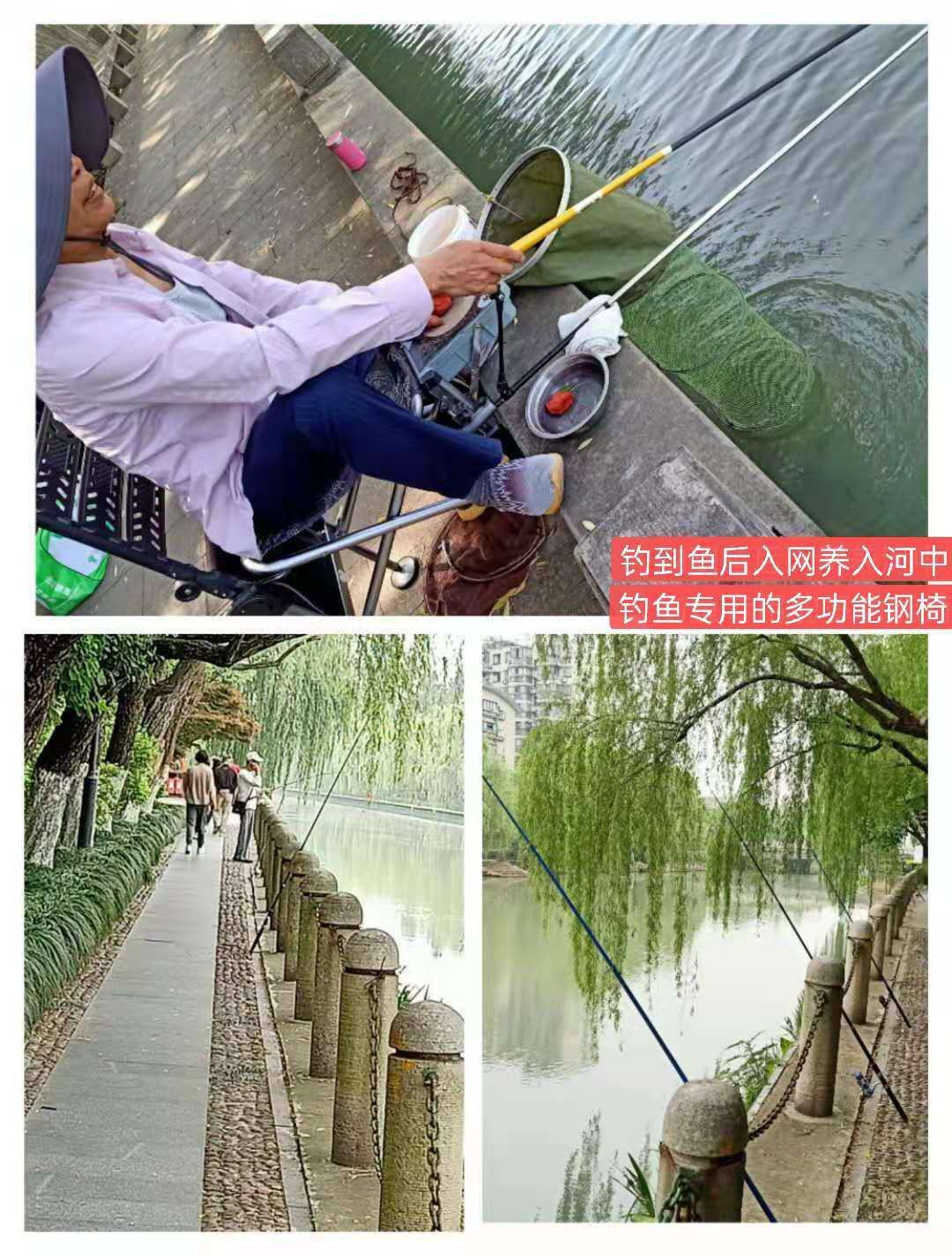 紫金港绿道钓鱼,紫金港河钓鱼