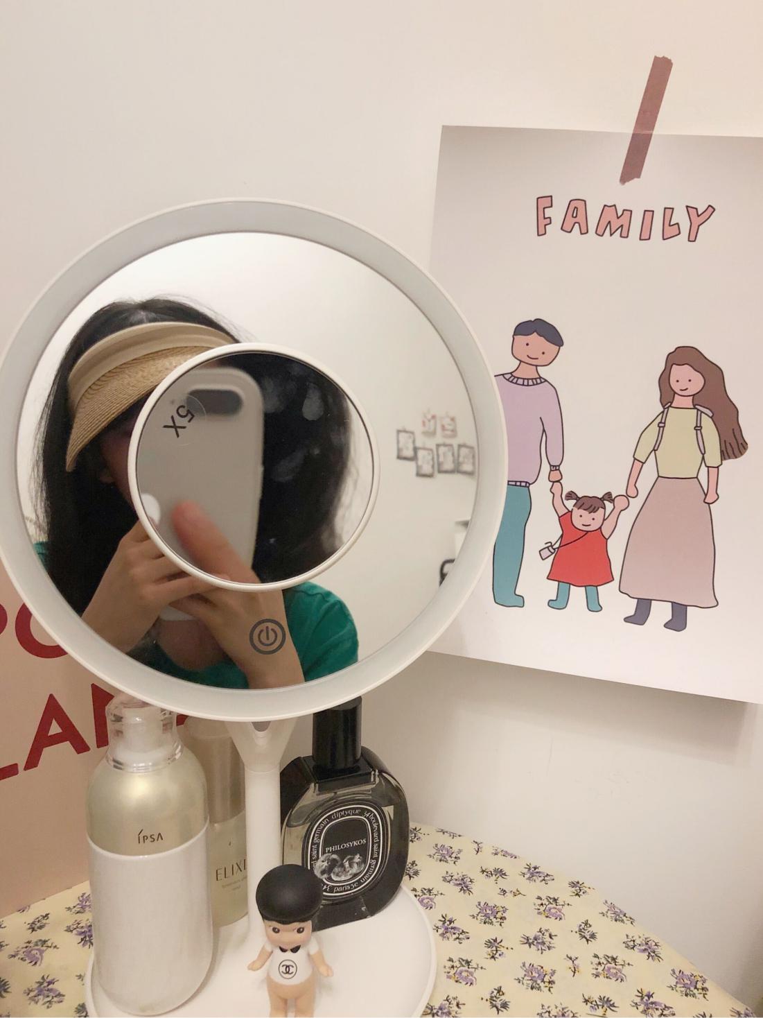 不懂光线，怪不得你的妆容有瑕疵！试试LED化妆镜，还你高级脸