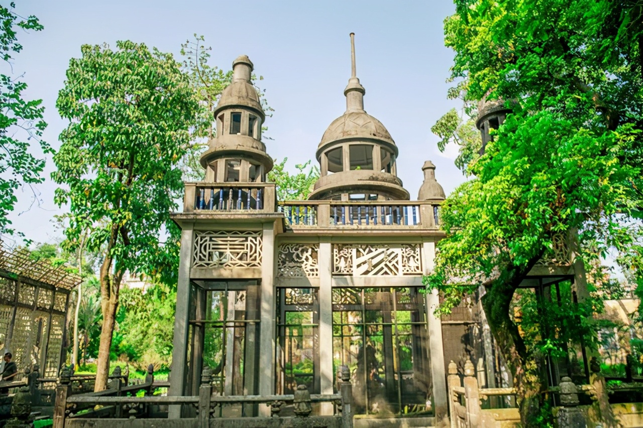 江门开平立园游览图,江门立园