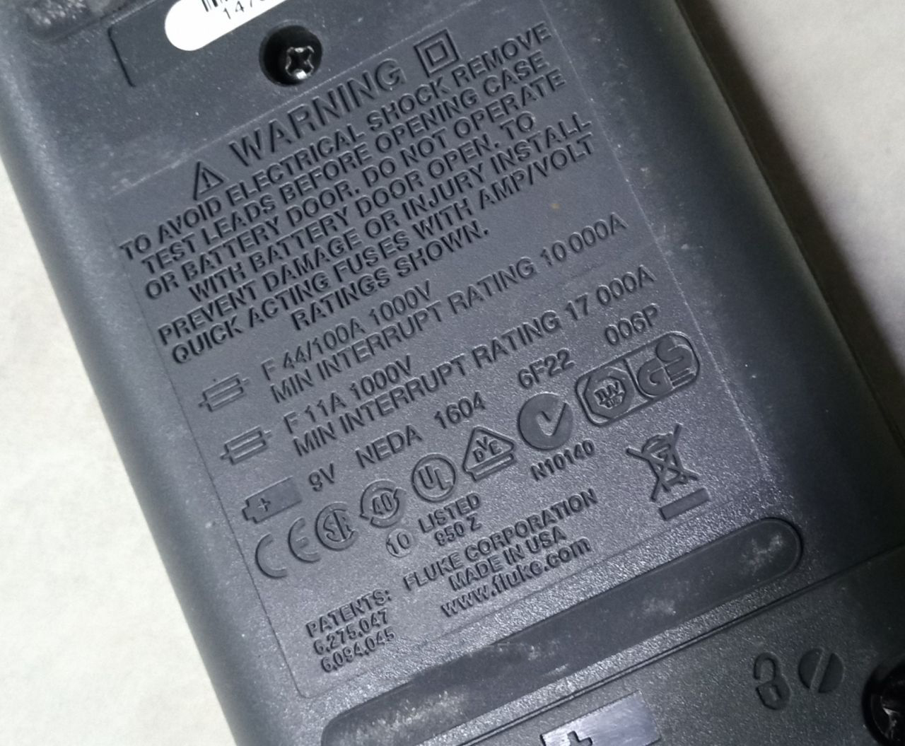 福禄克万用表,福绿克万用表真假辨别