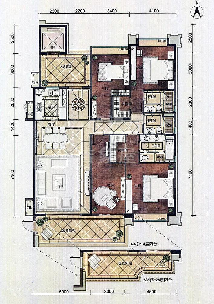 改善型豪宅小区,公园1号楼盘怎么样