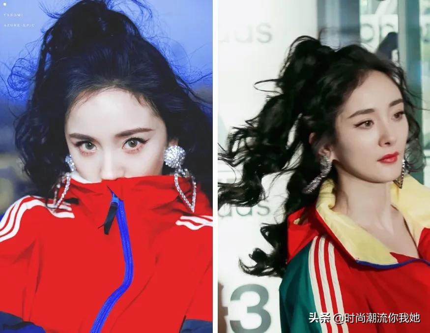 又酷又帅气的发型高马尾,复古发型女生港风长马尾