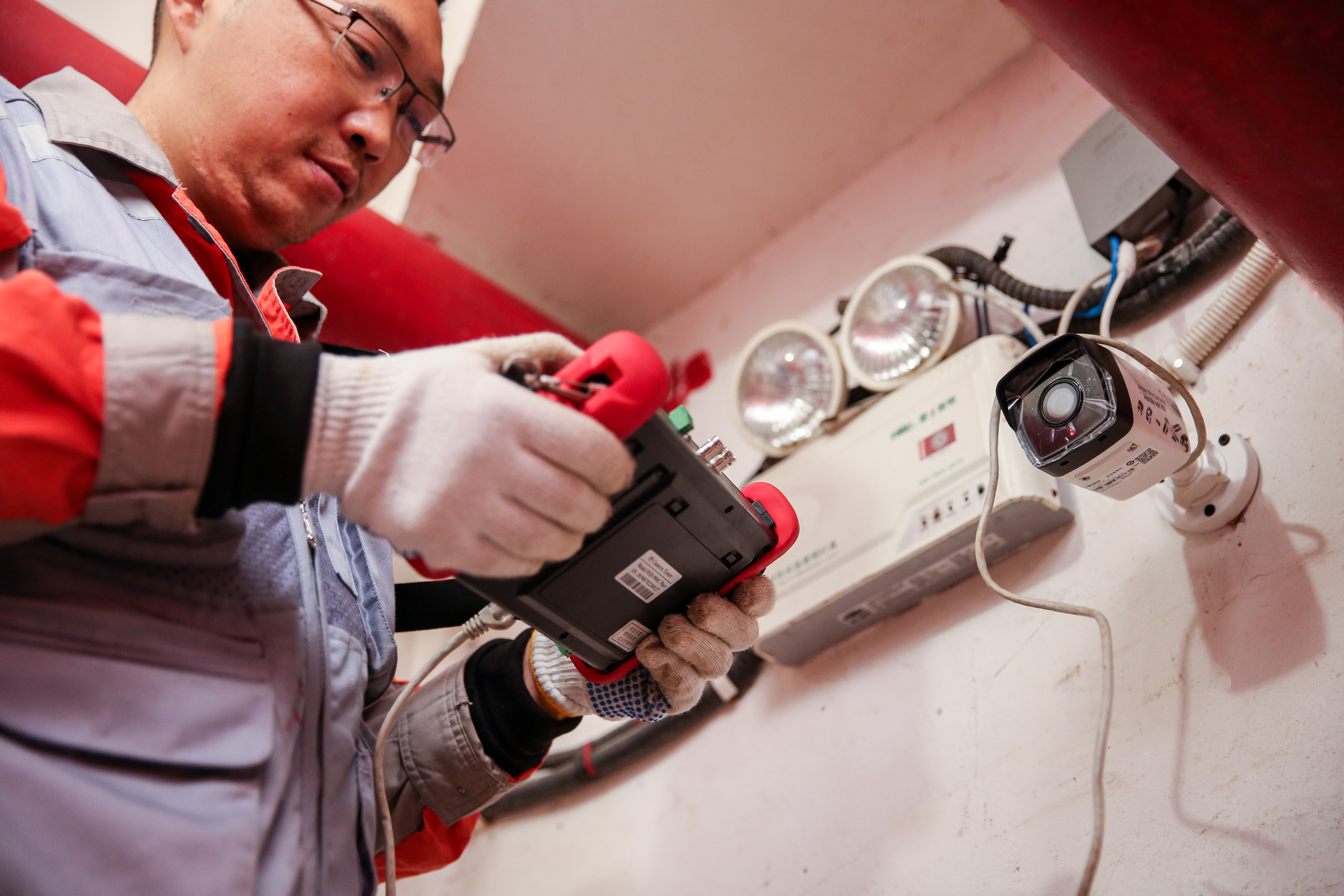 消防保障出新招：花果园R区水泵房里下功夫