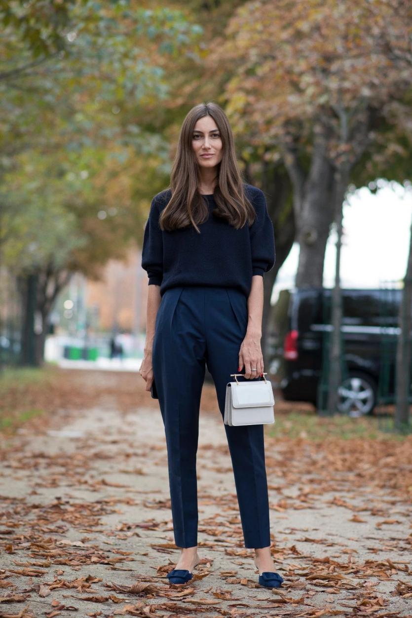 适合小个子遮胯宽腿粗的裤子,不显胯宽的百搭裤子