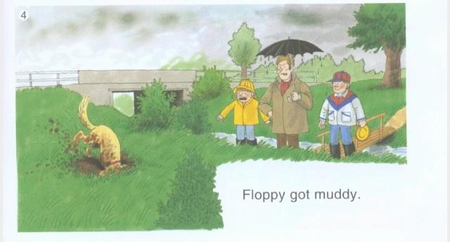 1级绘本(B)Lesson26:Floppy狗与兔子的两次悲惨相遇
