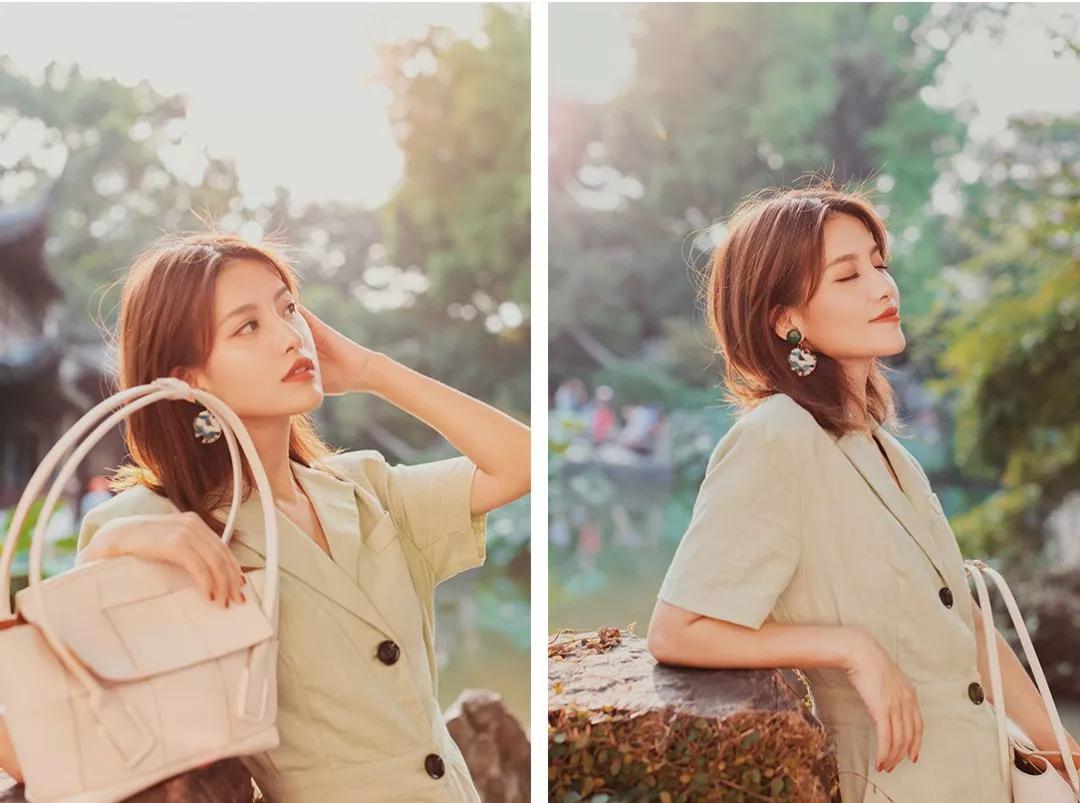 如何正确搭配显高又显瘦春游穿搭,一身非常时尚的穿搭既显高又显瘦