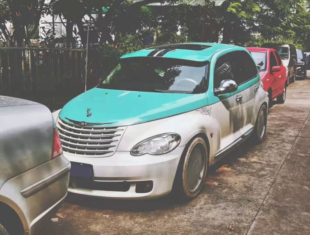 如此冷门的克莱斯勒PT漫步者改出满满复古味道,将复古进行到底