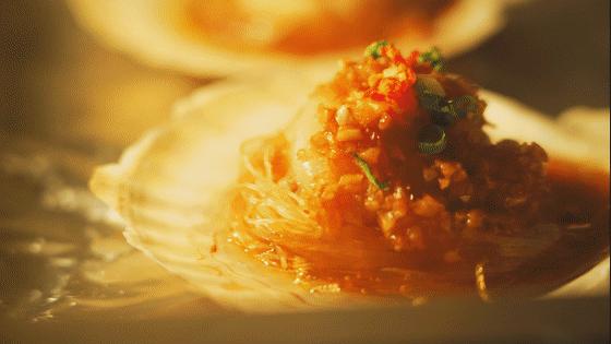 烤蒜蓉粉丝扇贝的做法视频教程,锡纸蒜蓉粉丝烤扇贝烤箱的做法