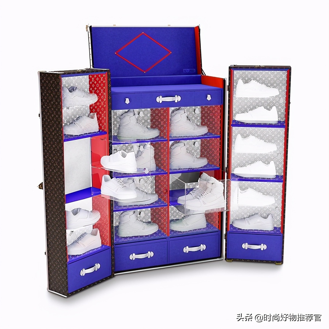 LV新包|NBA合作系列：篮网元素，红白蓝3色细节