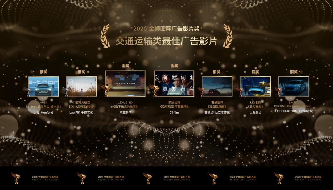 金狮奖广告片完整版,金狮国际广告影片奖名单