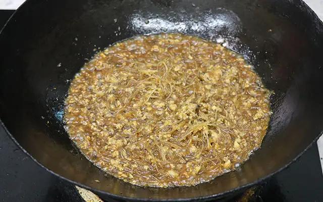 龙口粉丝蚂蚁上树,龙口粉丝蚂蚁上树的最佳炒法