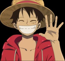 海贼王路飞的帽子是什么颜色的,海贼王路飞戴的帽子的图片