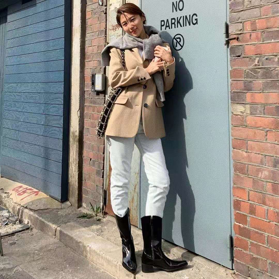 长得不美、就要靠穿，一穿就时髦的韩国时尚博主，穿搭套路就2点