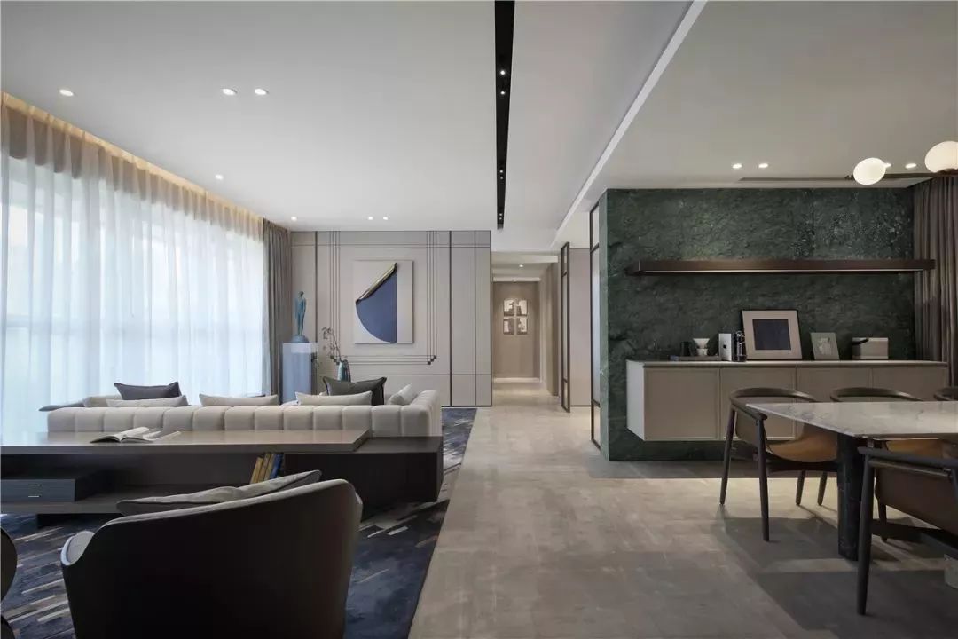 室内设计轻奢风,现代轻奢意式极简装修风格