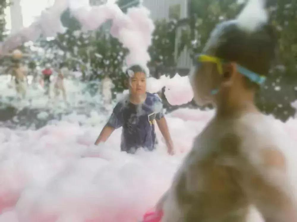 博远大型主题泡泡趴活动圆满完成