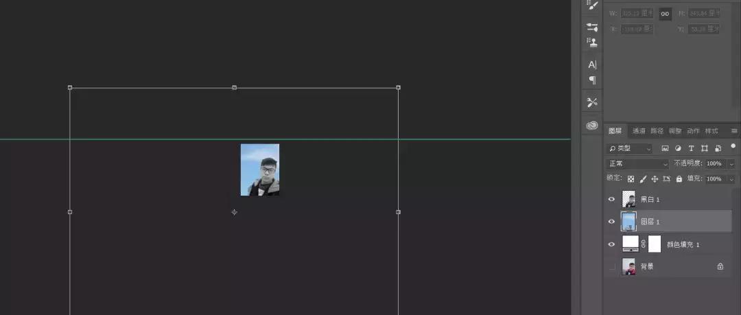 ps双重曝光背景,ps双重曝光照片