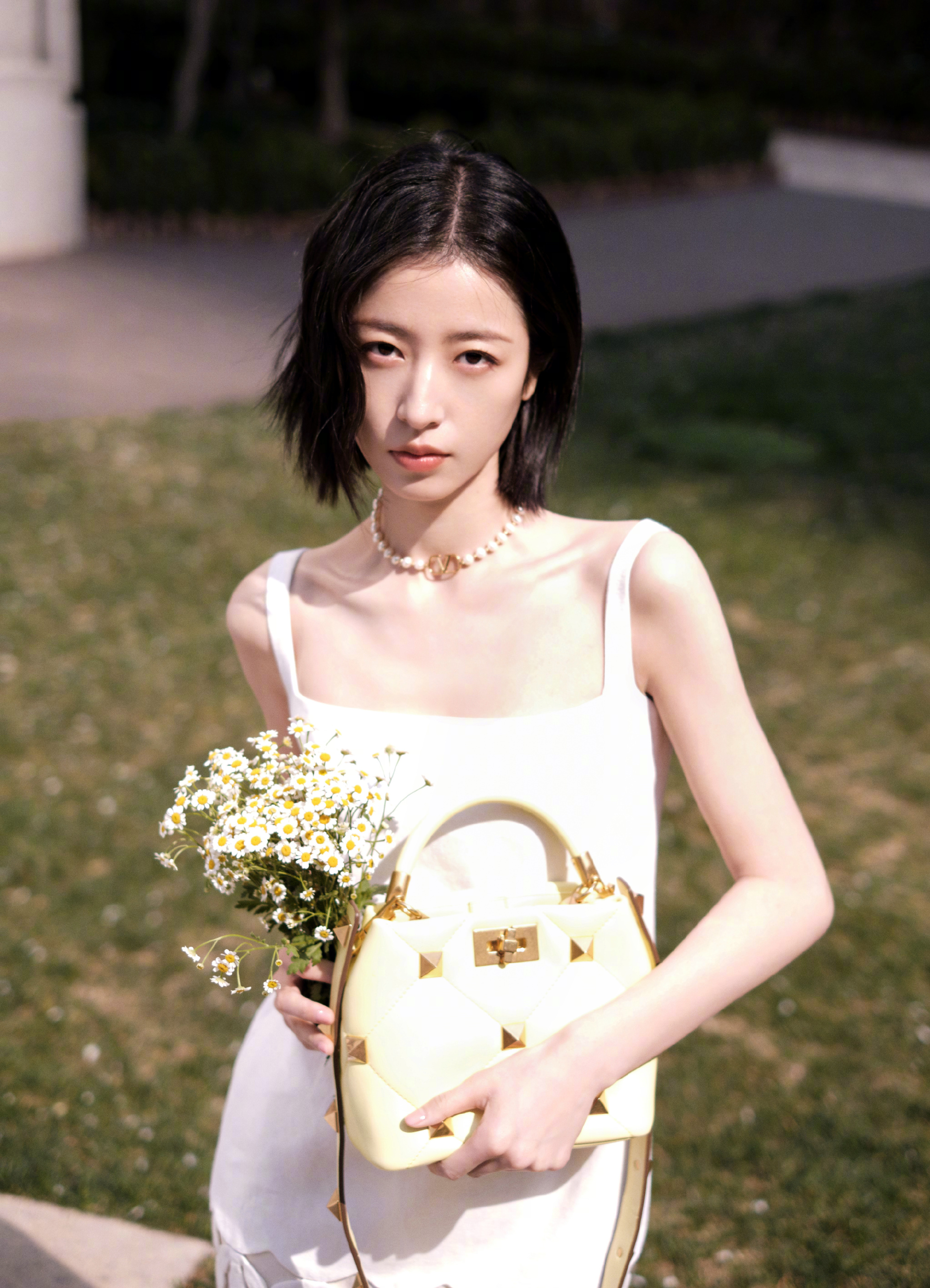 娜扎景甜元宵晚会,娜扎珍珠造型教程