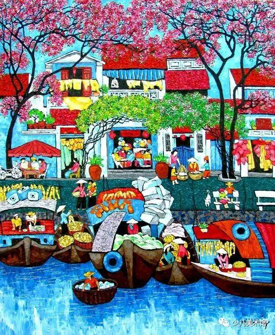 儿童不同时期的绘画作品,孩子们一幅幅栩栩如生的绘画作品