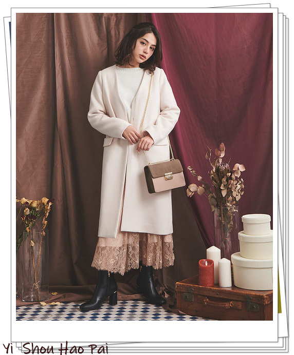 10款纯色系大衣的配色方案,5种颜色大衣25种日系look内搭