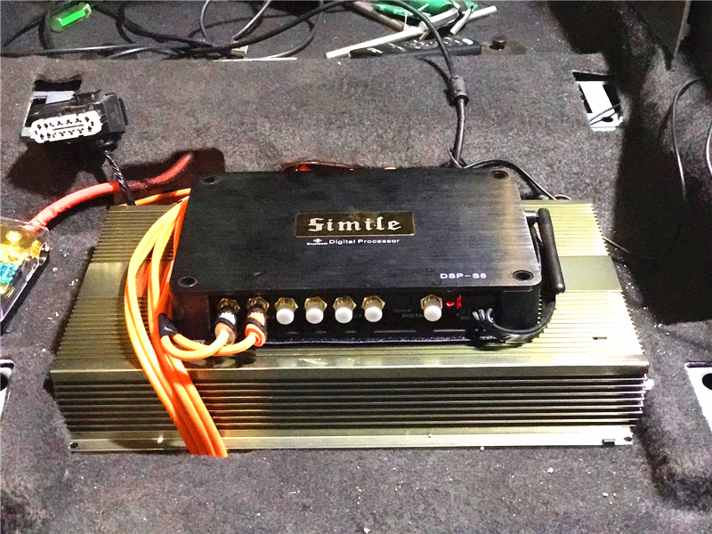 别克英朗前高音喇叭改装,改装主动三分频音响