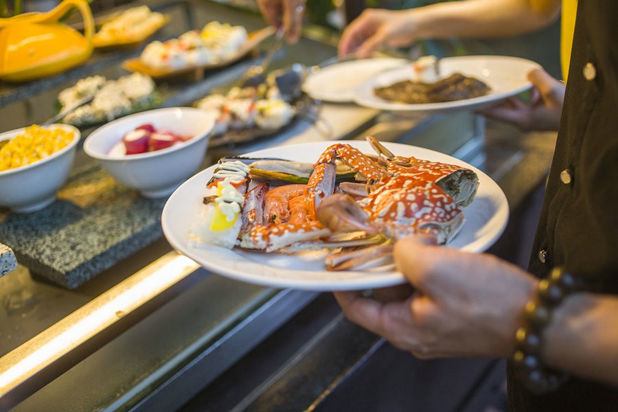 三亚银泰阳光度假酒店附近美食,三亚美食攻略大东海