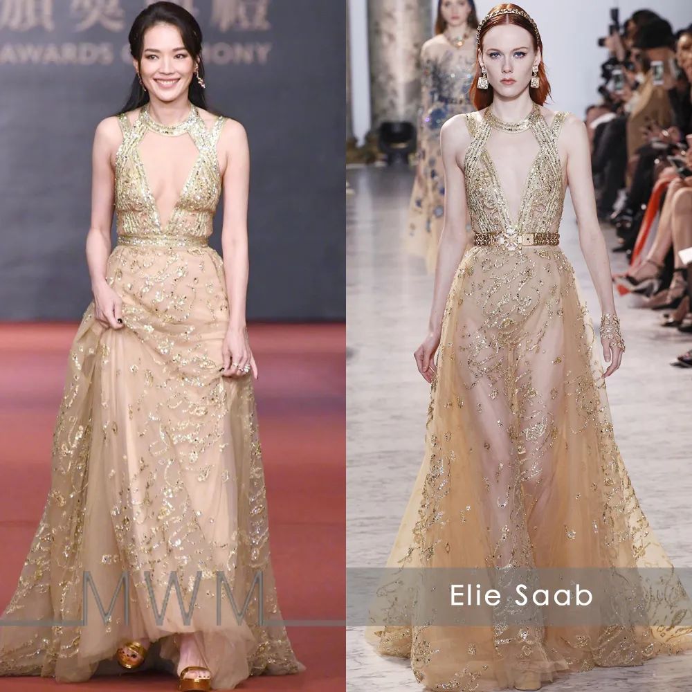 女明星穿eliesaab高定,eliesaab高定给明星穿收费吗