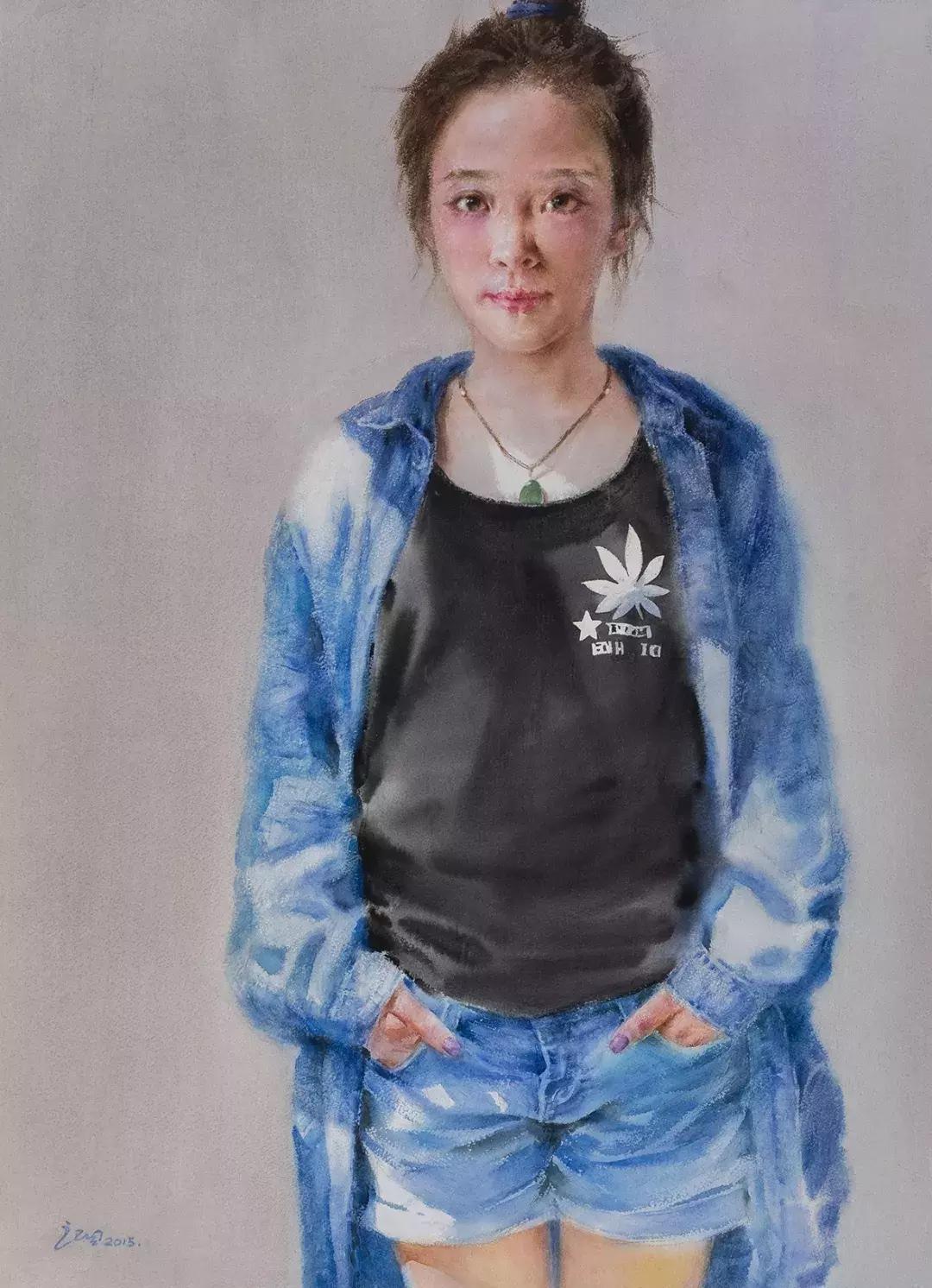 天啊，他笔下的金奖作品，简直美哭，还有详细画法步骤