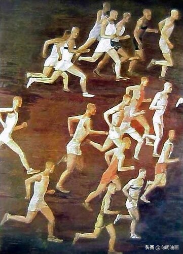 苏联人民艺术家,苏联画家亚历山大杰伊涅卡