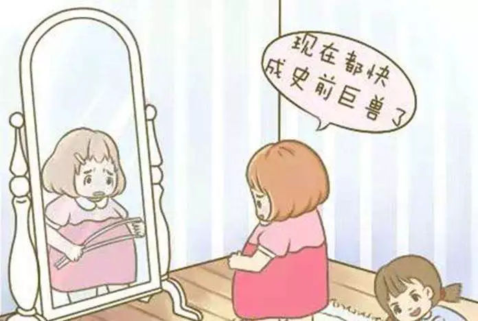 女明星怀孕巨大肚子,为什么女明星怀孕不胖