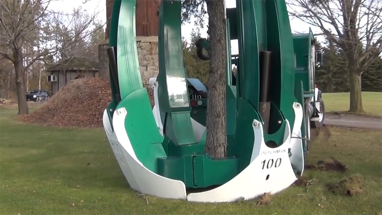 德国大型蔬菜移栽机,德国移植树木机器视频