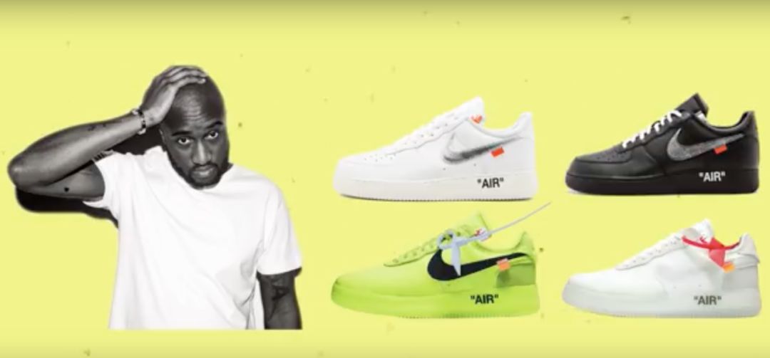 travisscottaf1联名什么时候的鞋,virgil联名鞋