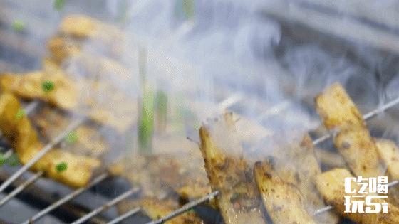 长沙天心阁对面的烧烤,天心阁烧烤