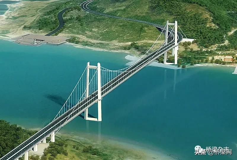 乳山口大桥最新规划图,乳山口港大桥效果图