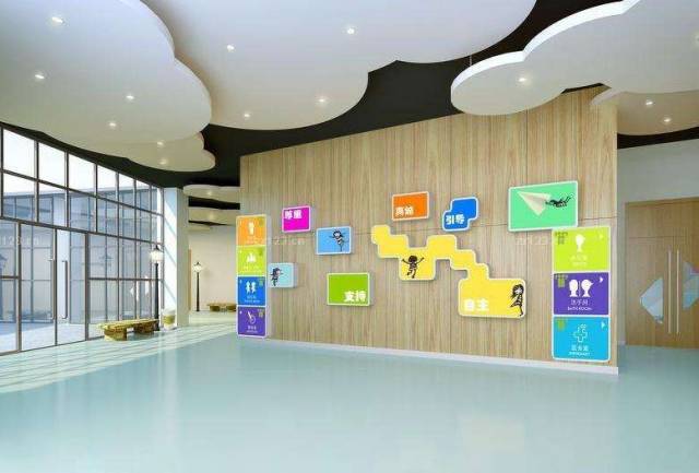 幼儿园墙壁装饰简单环创,幼儿园环创可爱墙面布置简单大气