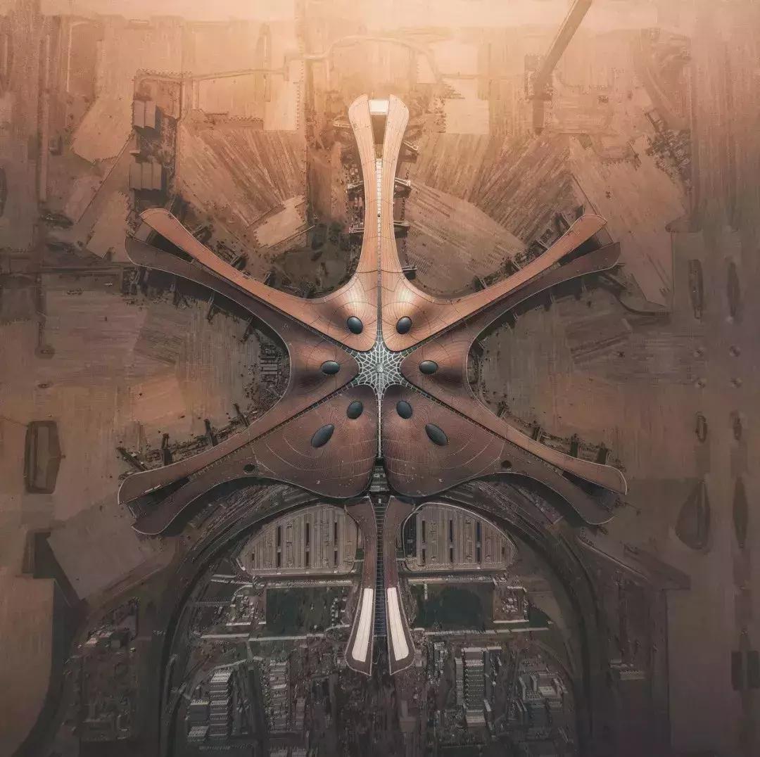 狂砸800亿的北京大兴机场终于完美面世，厉害了，我的国