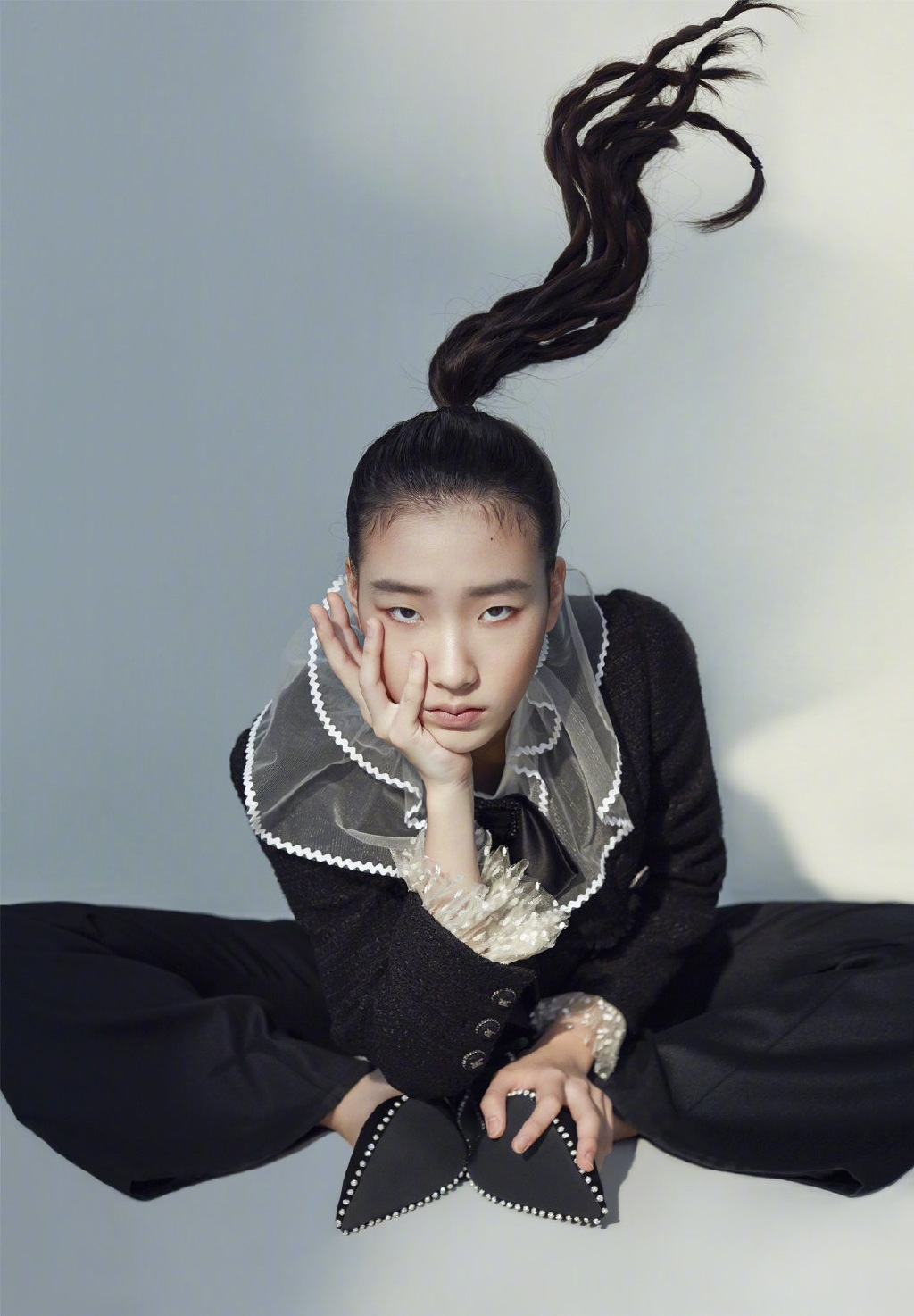 小s女儿时尚照,小s女儿最新代言广告图